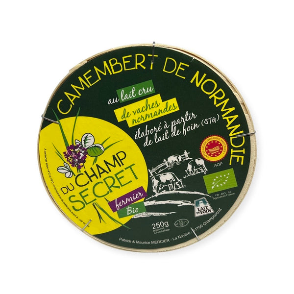 CAMEMBERT FERMIER CHAMPS SECRET AOP BIO